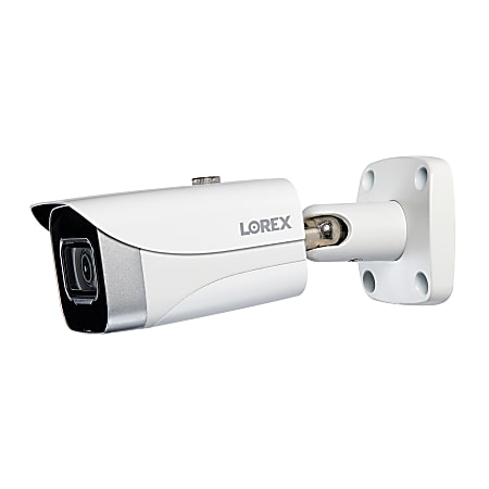 Lorex 4K Ultra HD IP 8-Channel Security System With 3 TB Fusion NVR And Four 4k Ultra Hd Bullet Cameras With 1080p Wi Fi Video Doorbell Kit