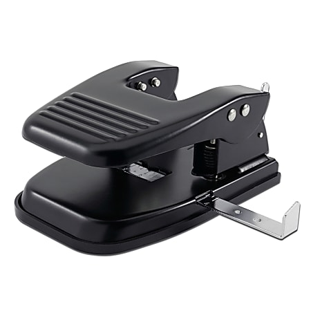 Office Depot Brand 2 Hole Paper Punch Black Office Depot
