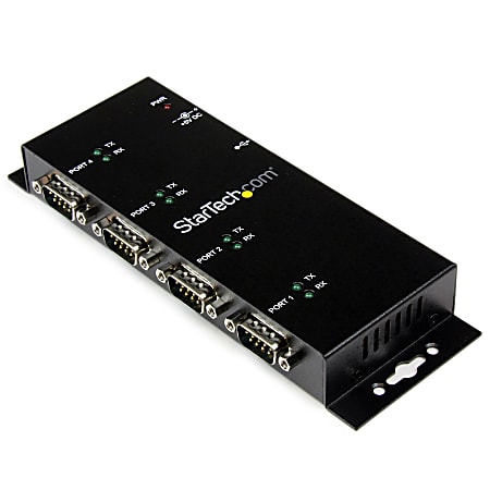 StarTech.com USB to Serial Adapter Hub - 4