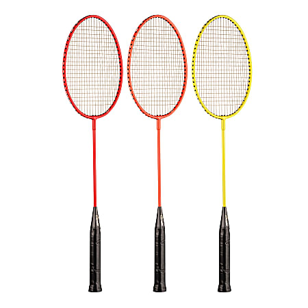Champion Sports Badminton Racket Set 26 H x 8 W x 1 D Assorted Colors Set  Of 6 Rackets - Office Depot