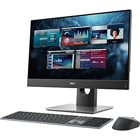 Dell OptiPlex 7490 All In One - All-in-one - Core i7 10700 / 2.9 GHz - vPro - RAM 16 GB - SSD 256 GB - NVMe, Class 40 - UHD Graphics 630 - GigE - - Win 10 Pro 64-bit - monitor: LED 23.81" 1920 x 1080 (Full HD) @ 60 Hz - BTS