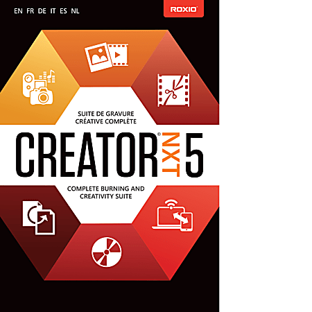 Roxio Creator NXT 5, Download Version