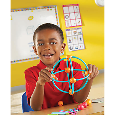 Learning resources geometric shapes building set clearance