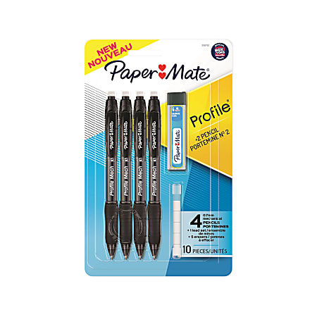 Paper Mate Profile Mechanical Pencils, 0.7 mm, HB