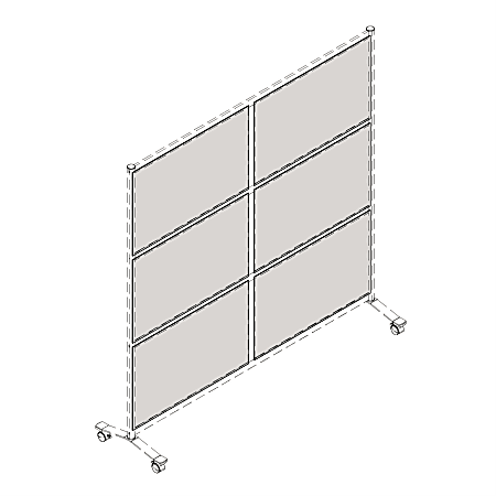 Lorell Adaptable Panel Divider - 24 Lorell Adaptable Panel Divider - 24