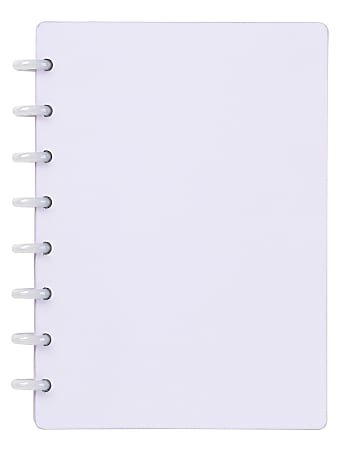TUL® Discbound Notebook, Junior Size, Soft Touch Cover, Lilac