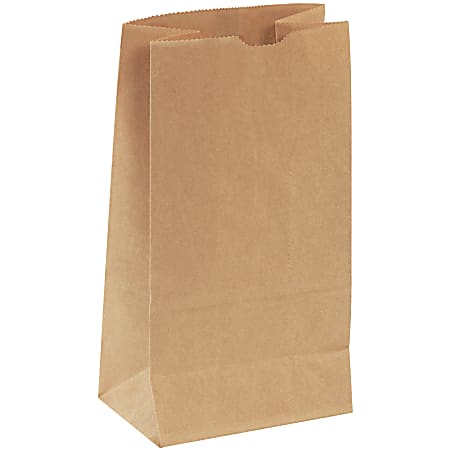 Office Depot® Brand Paper Hardware Bags, 8-9/16"H x 4-3/4"W x 2-5/16"D, Kraft, Pack Of 400 Bags