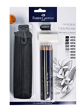 Faber-Castell Art On The Go Graphite Pencil Drawing Set