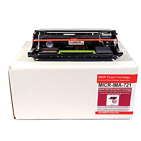 microMICR Alternative Lexmark MS321 MICR Imaging Unit - Laser Print Technology - 60000 Pages - 1 Each - Black microMICR Alternative Lexmark MS321 MICR Imaging Unit - Laser Print Technology - 60000 Pages - 1 Each - Black