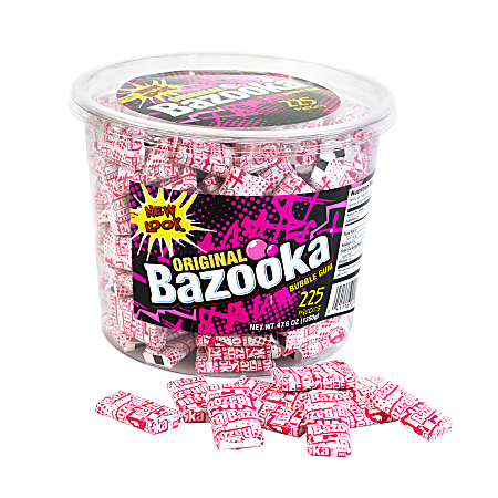 Bazooka Original Gum, 2.7 Lb Tub