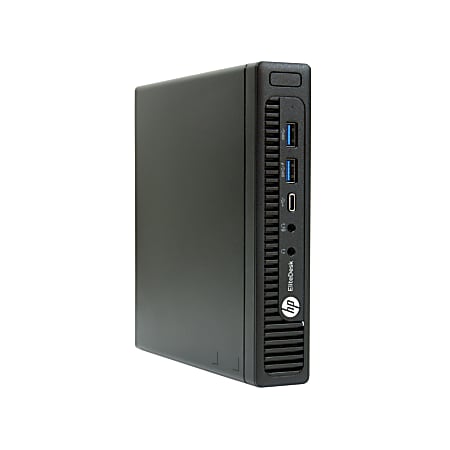 HP EliteDesk 800 G2 Refurbished Mini Desktop PC, Intel® Core™ i5, 16GB Memory, 256GB Solid State Drive, Windows® 10, OD2-0294