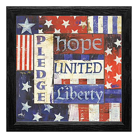 Timeless Frames® Americana Framed Artwork, 12" x 12", Pledge