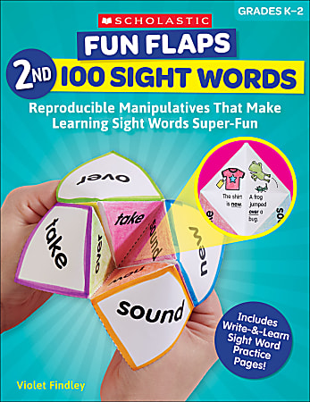 Scholastic® Fun Flaps: 2nd 100 Sight Words, Grades K - 2