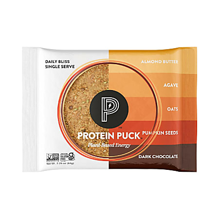 Protein Puck, Daily Bliss, Almond Chocolate Chip - 16-2.25 oz