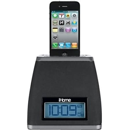 iHome IP21 Speaker System - 4 W RMS - Gunmetal