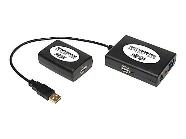 Tripp Lite 4-Port USB 2.0 Hi-Speed USB Over Cat5 Hub with 3 Local Ports & 1 Remote Port - with 3 local Ports and 1 Remote Port