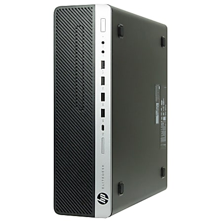 HP EliteDesk 800 G3 Refurbished Desktop PC, Intel® Core™ i7, 16GB Memory, 512GB Solid State Drive, Windows® 10, OD2-0303