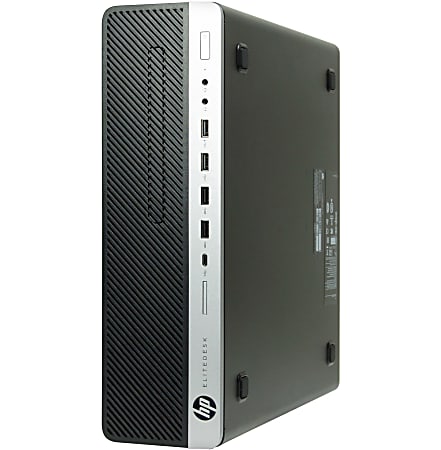 HP EliteDesk 800 G3 Refurbished Desktop PC, Intel® Core™ i7, 16GB Memory, 512GB Solid State Drive, Windows® 10, OD2-0304