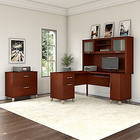 Bush furniture somerset shop l shaped desk