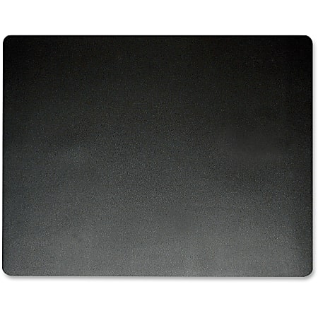 Artistic™ Eco-Black™ Desk Pad With Antimicrobial  Protection, 19" H x 24" W, Black