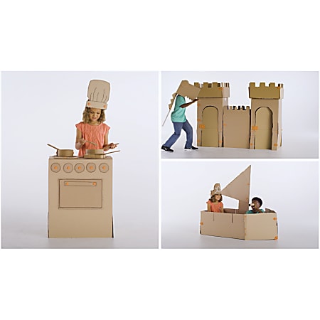 Elmers Build It Tools Cardboard Creation Expansion Set Craft for Kids 20  Count