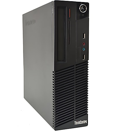 Lenovo® ThinkCentre® M71e Refurbished Desktop PC, Intel® Core™ i5, 8GB Memory, 256GB Solid State Drive, Windows® 10, OD3-0306
