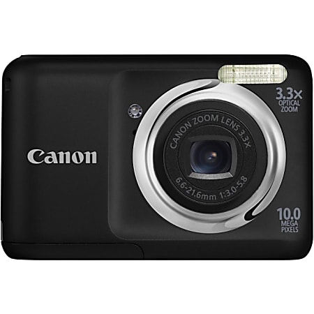 Canon PowerShot A800 10 Megapixel Compact Camera - Black
