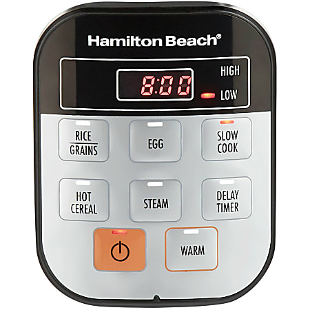 Hamilton Beach 1.5 Quart Compact Multi Cooker 1.50 quart Egg Rice Grain ...