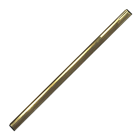 Unger GoldenClip®/GoldenPRO Brass Squeegee Channels, 16", Pack Of 10 Channels