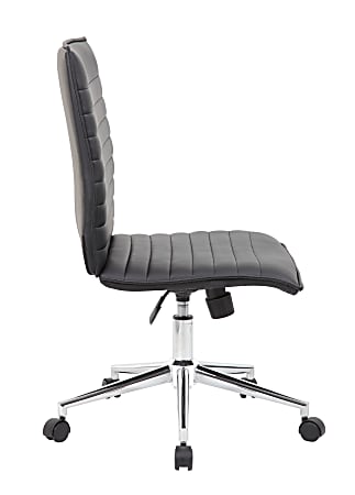 Heavy duty hotsell armless office chairs