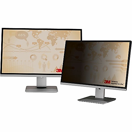 3M Privacy Filter for 32in Monitor, 16:9, PF320W9B - For 32