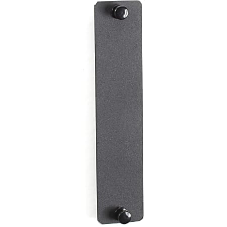 Black Box Blank Insert for Fiber Adapter Enclosures/Panels - SPCC, Metal - TAA Compliant
