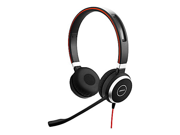 【未使用品】Jabra EVOLVE 40 MS Stereo（ヘッドセット） Jabra Evolve 40 Stereo Headset on ear wired USB 3.5 mm jack