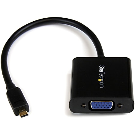 StarTech.com Micro HDMI® to VGA Adapter Converter  - MCHD2VGAE2
