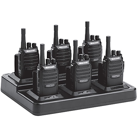 Midland BR200X6BGC BizTalk Bundle - 16 Radio Channels - 142 Total Privacy Codes - 2 W - Lithium Ion (Li-Ion) - Black - 6 Each Midland BR200X6BGC BizTalk Bundle - 16 Radio Channels - 142 Total Privacy Codes - 2 W - Lithium Ion (Li-Ion) - Black - 6 Each