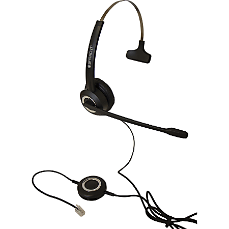 Poly Voyager Focus UC B825 M Headset on ear Bluetooth wireless active noise  canceling - Office Depot