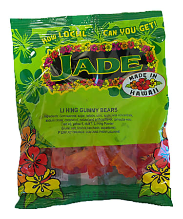 Jade Food Products Li Hing Gummy Bears