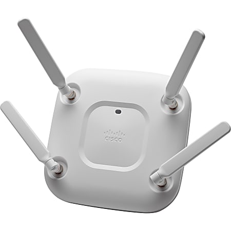 Cisco Aironet 2702E IEEE 802.11ac 1.27 Gbit/s Wireless Access Point - 2.40 GHz, 5 GHz - MIMO Technology - 2 x Network (RJ-45) - Ethernet, Fast Ethernet, Gigabit Ethernet - Ceiling Mountable