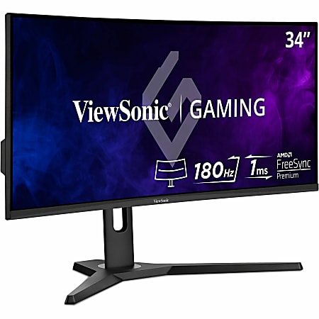 ViewSonic VX3418 2KPC 34 WQHD LED 1ms 180Hz Gaming Monitor