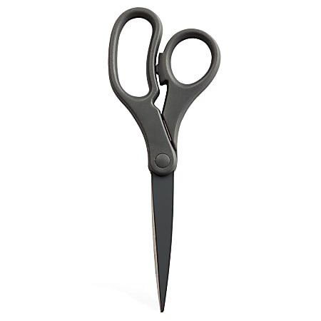 Westcott Straight Carbo Titanium Scissors 8 L Pointed Tip Gray - Office  Depot