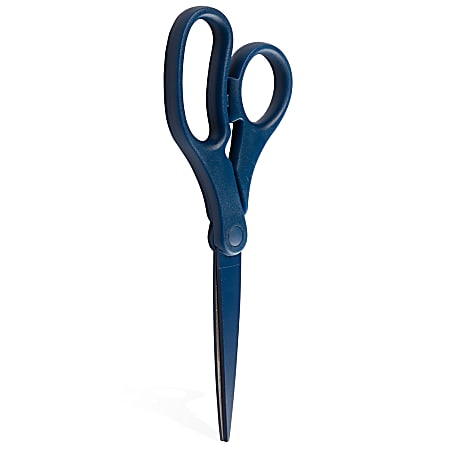 Jam Paper 8 Multi-Purpose Precision Scissors - Navy Blue