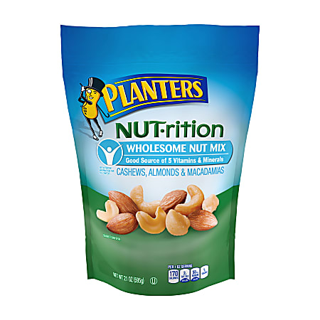 Planters Nut-Rition Wholesome Nut Mix, 21 Oz Box
