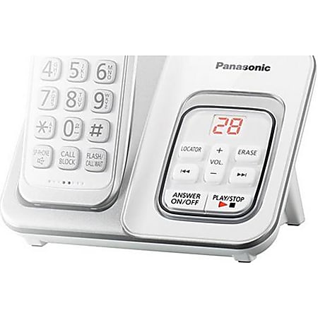 Panasonic KX TGD532W DECT 6.0 PLUS Expandable Digital Cordless