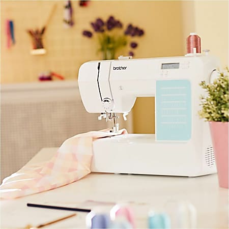 Brother CP60X Computerized Sewing Machine with 60 Built In Stitches White -  Office Depot