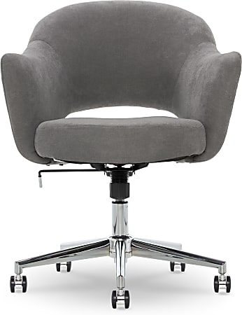 Serta Valletta Home Office Chair Dovetail GrayChrome ODP Business Solutions