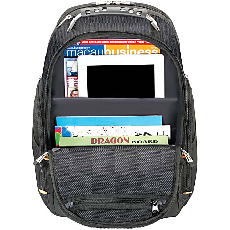 Targus Drifter TSB238US Carrying Case (Backpack) for 16" Notebook - Black, Gray