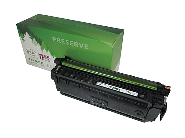IPW Preserve Remanufactured Black High Yield Toner Cartridge Replacement For HP 508X, CF360X, 545-F0X-ODP