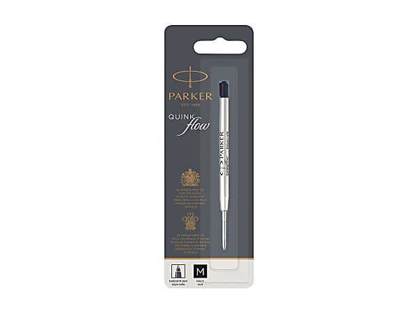 Parker QUINKflow - Refill - black - medium