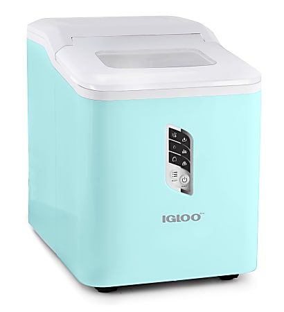 Igloo Automatic Self-Cleaning 26 Lb Ice Maker, Aqua