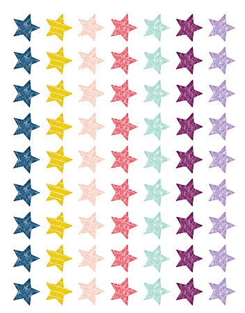 Teacher Created Resources Mini Stickers, Oh Happy Day Stars, Pack Of ...